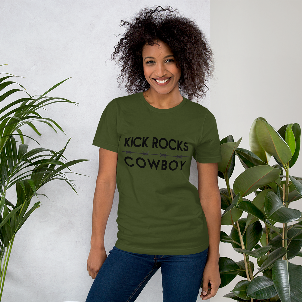 Kick Rocks Cowboy Tee