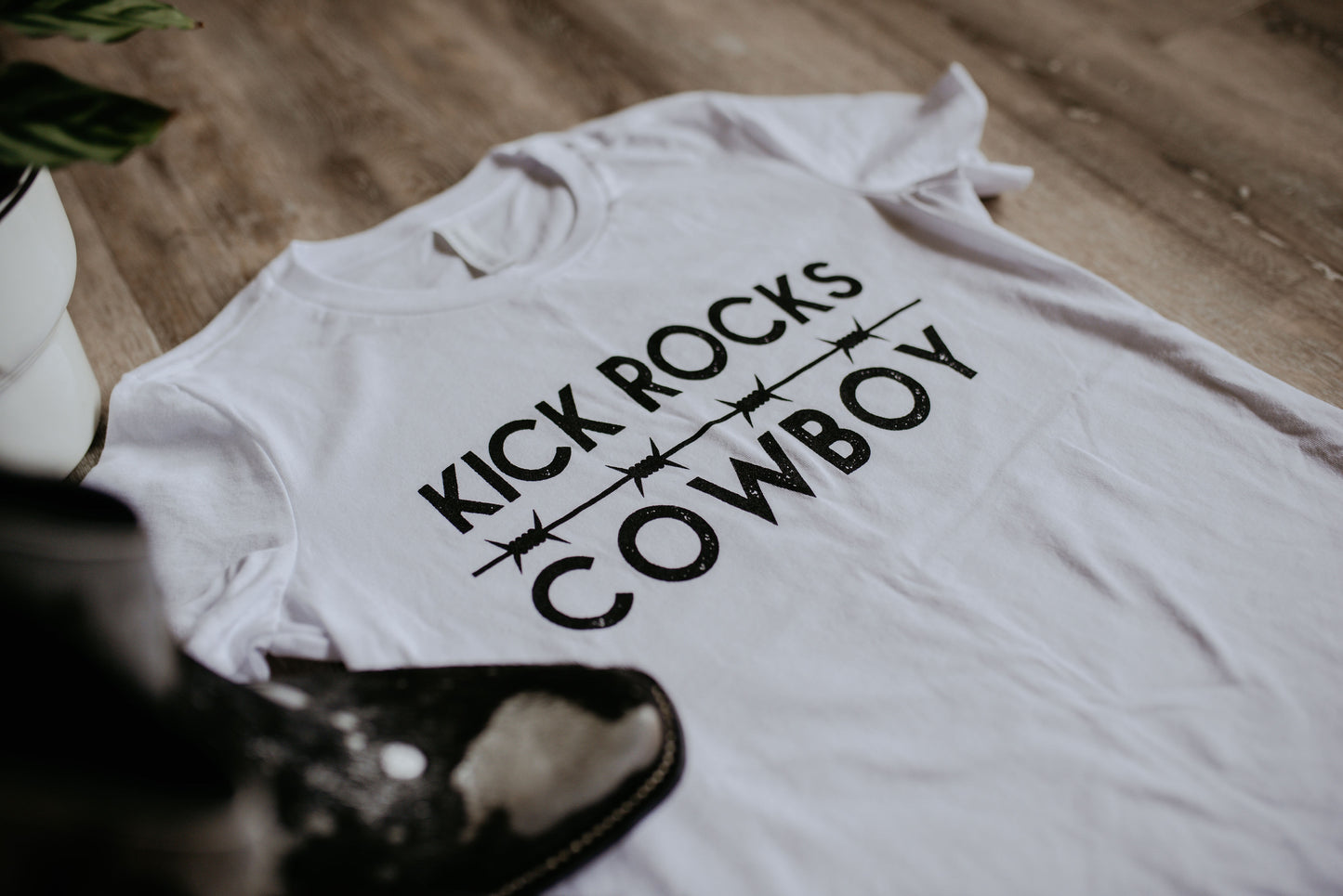 Kick Rocks Cowboy Tee