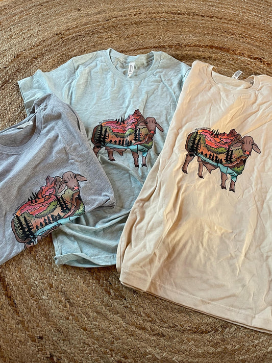 Rocky Mountain Brahma Tee