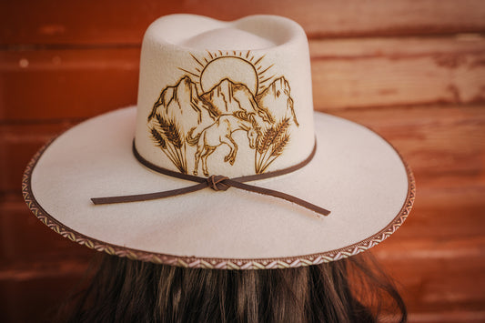 Bronc Rider Rancher Hat