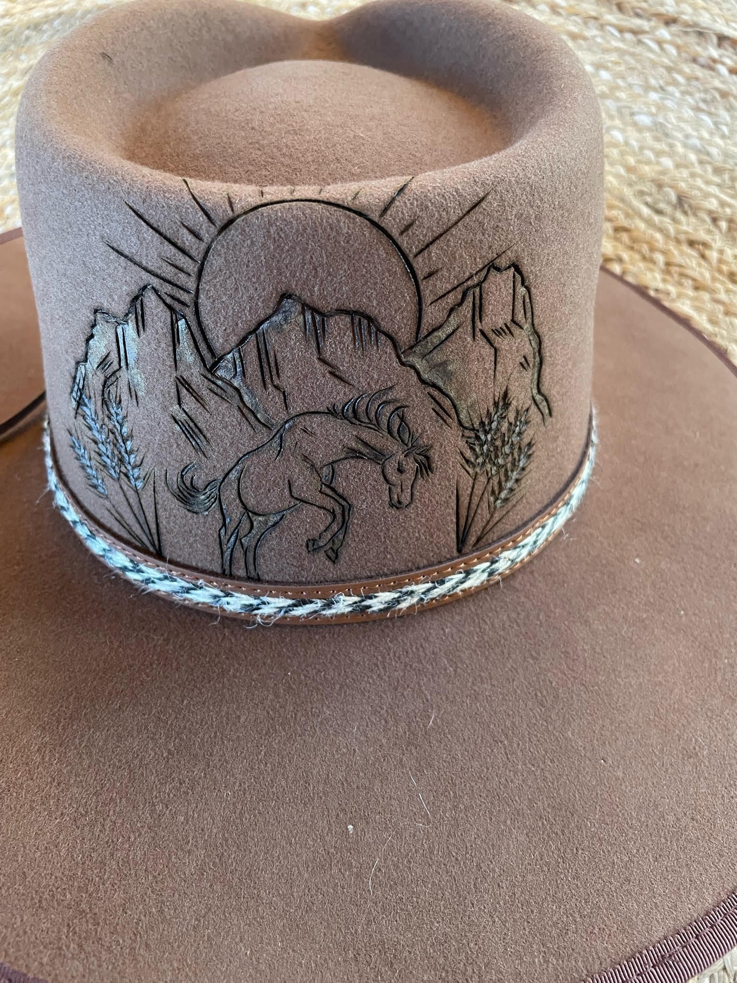 Bronc Rider Rancher Hat