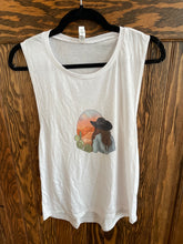Load image into Gallery viewer, Watercolor Sunset Girl Tank Top